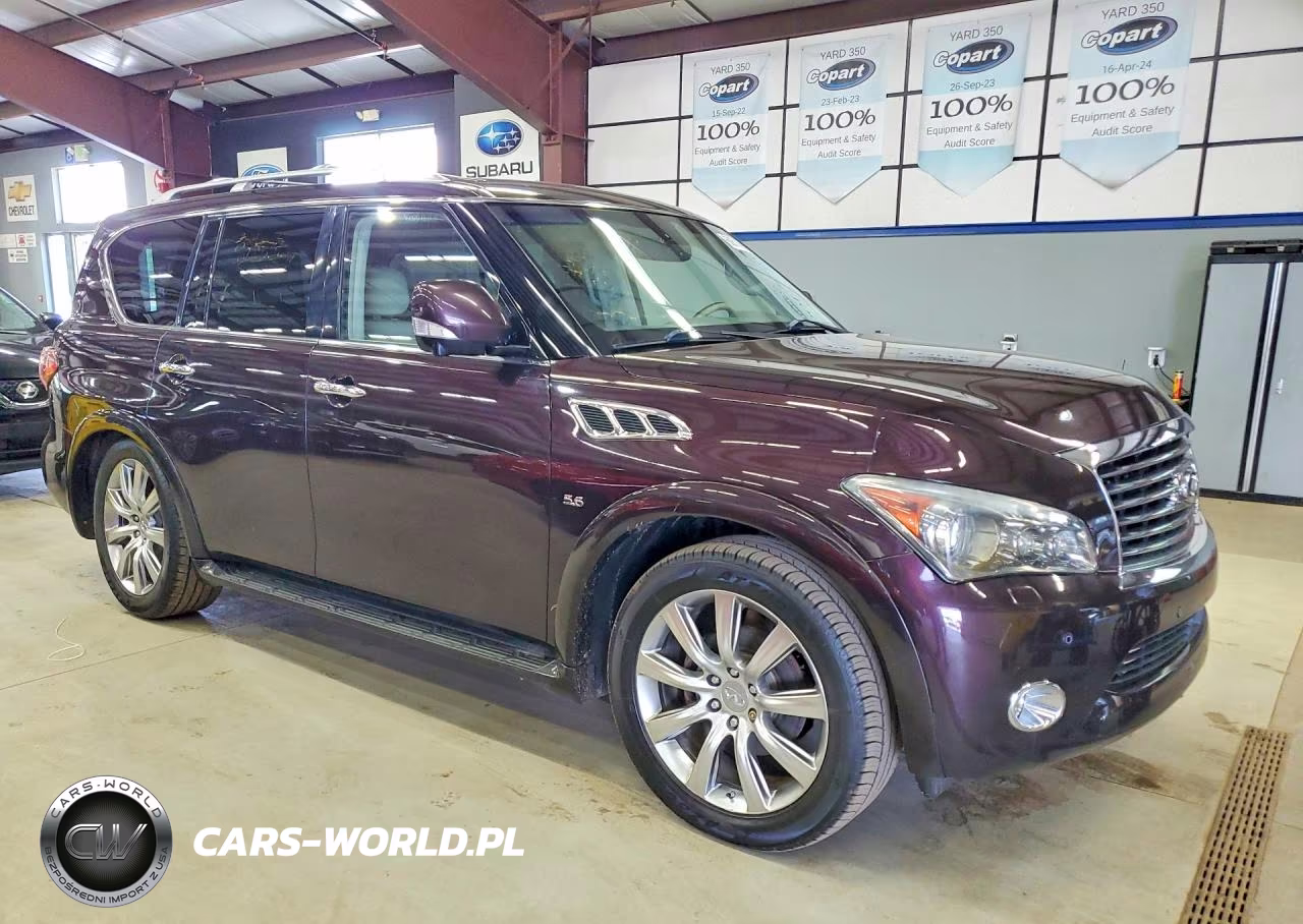 2014 Infiniti Qx80 Base VIN:JN8AZ2NE1E9067613 - 4