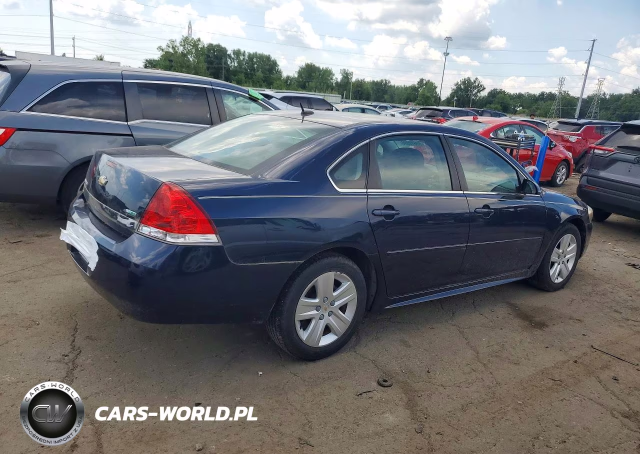 2011 Chevrolet Impala Ls VIN:2G1WA5EK1B1149547 - 3