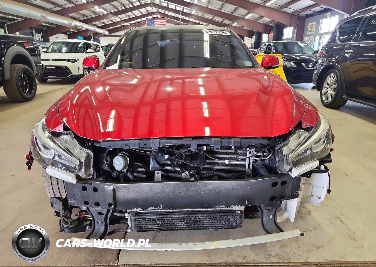 2017 Infiniti Q50 Red Sport 400 VIN:JN1FV7AR0HM871909 - 5