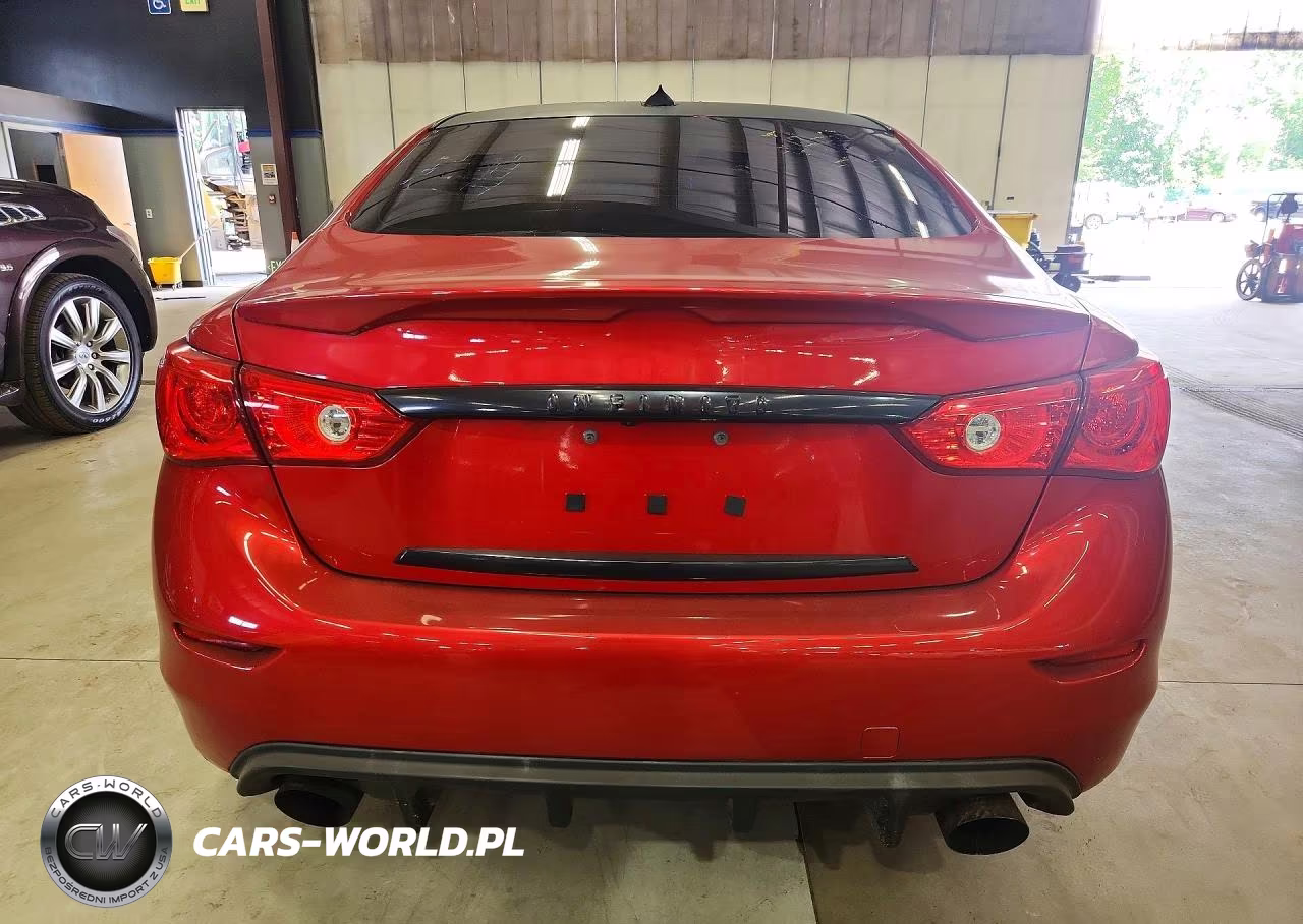 2017 Infiniti Q50 Red Sport 400 VIN:JN1FV7AR0HM871909 - 6
