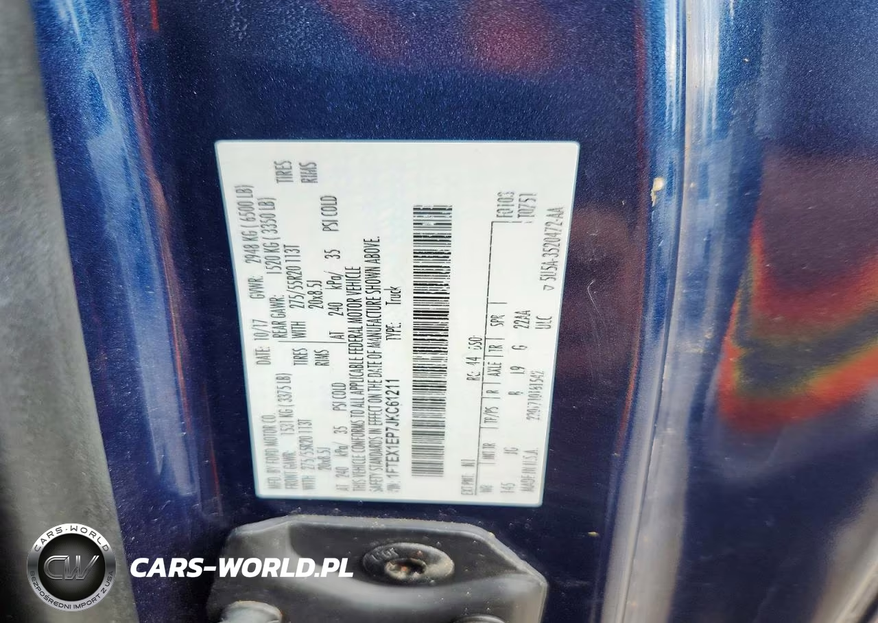 2018 Ford F150 Super Cab VIN:1FTEX1EP7JKC61211 - 12