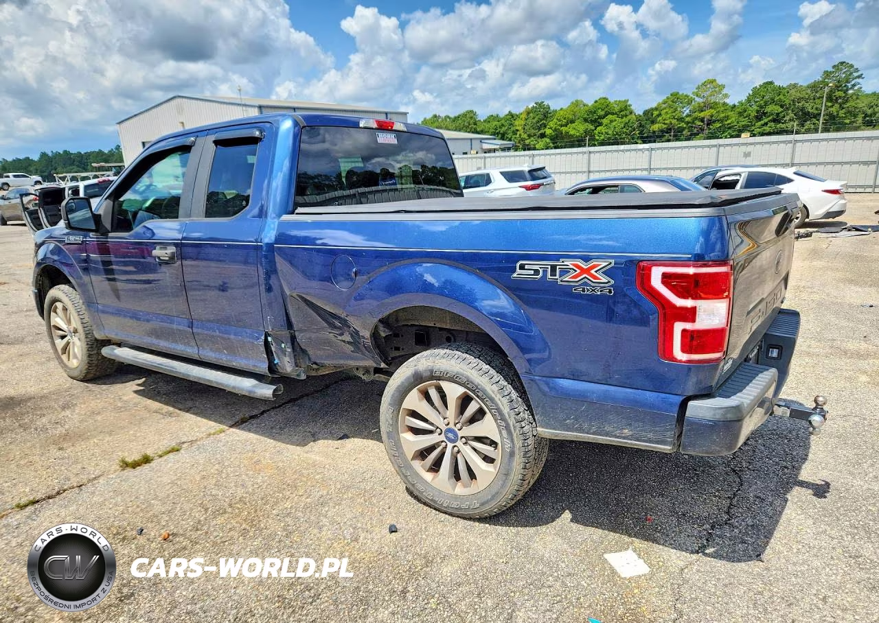 2018 Ford F150 Super Cab VIN:1FTEX1EP7JKC61211 - 2