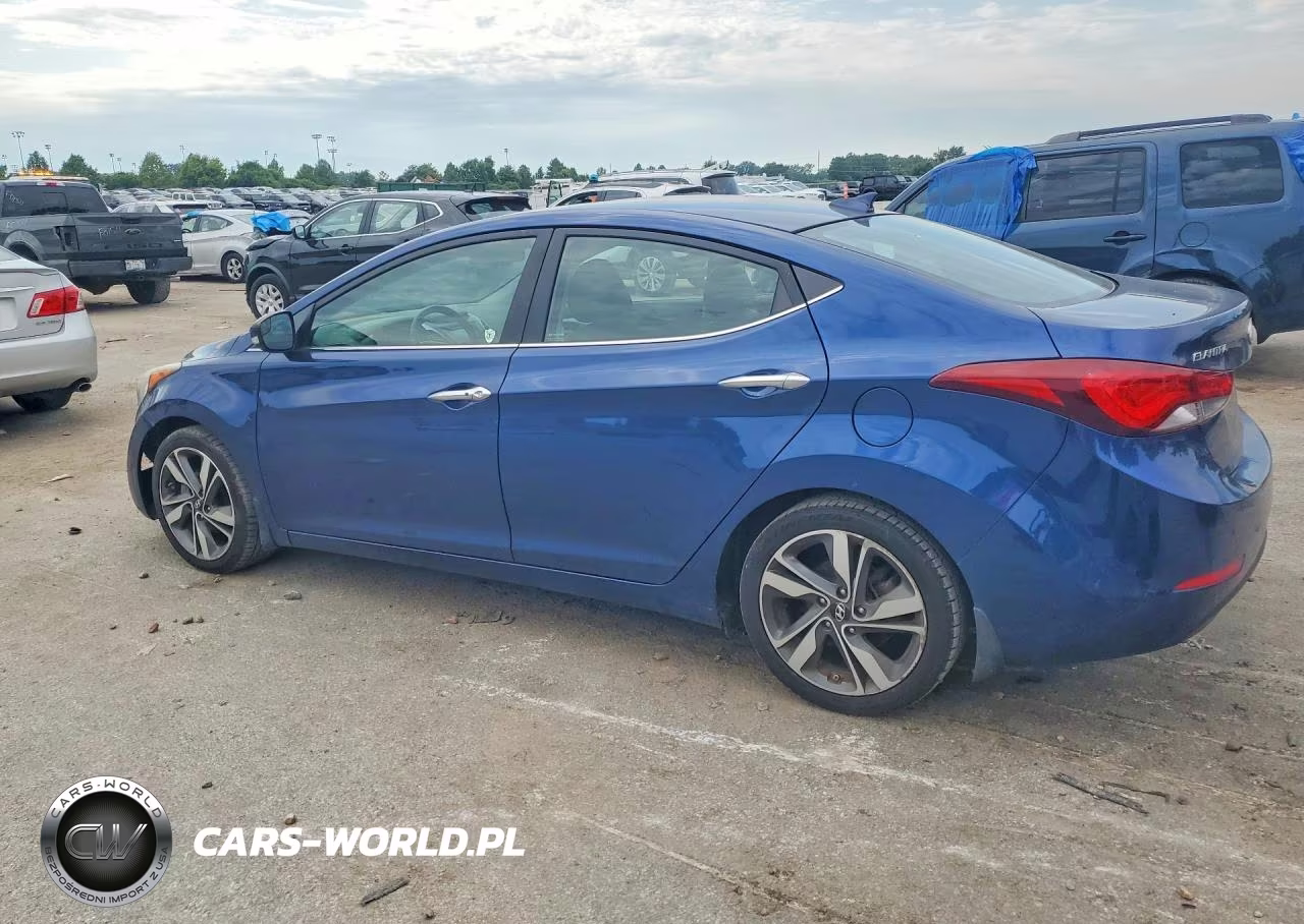 2015 Hyundai Elantra Limited VIN:5NPDH4AE8FH632154 - 2