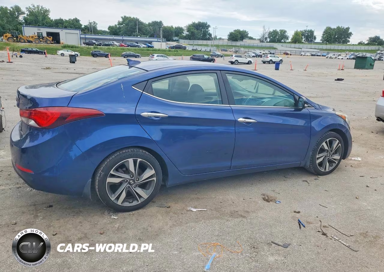 2015 Hyundai Elantra Limited VIN:5NPDH4AE8FH632154 - 3