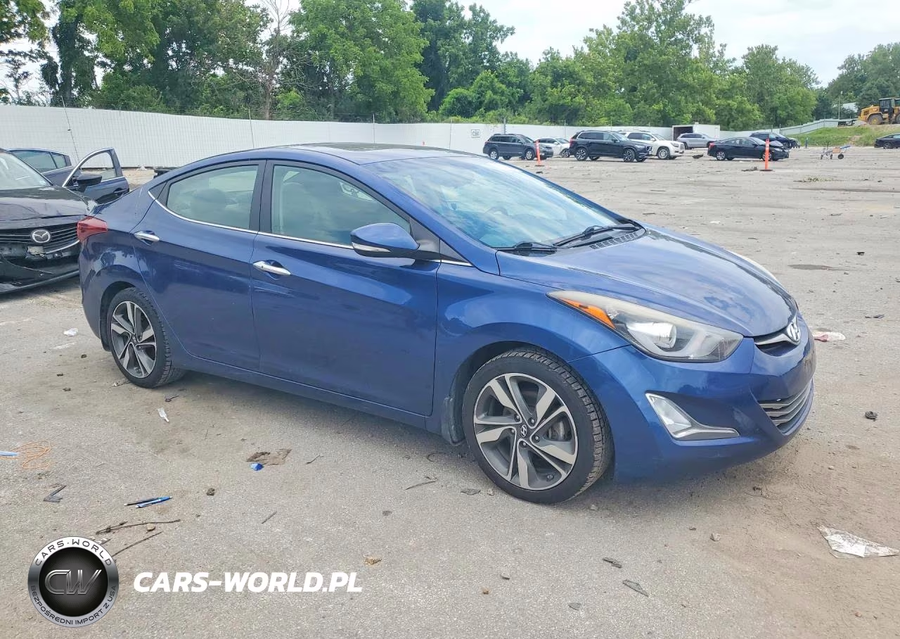 2015 Hyundai Elantra Limited VIN:5NPDH4AE8FH632154 - 4