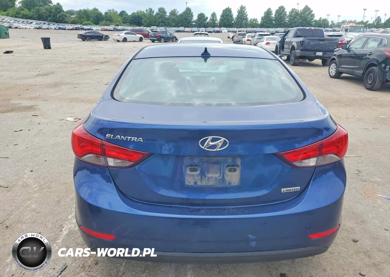 2015 Hyundai Elantra Limited VIN:5NPDH4AE8FH632154 - 6