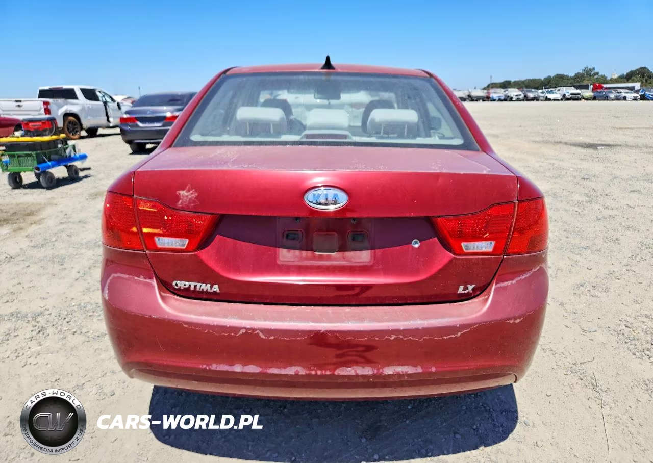 2009 Kia Optima Lx VIN:KNAGE228995315472 - 6