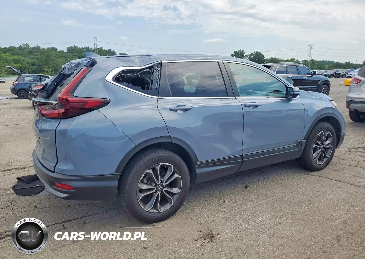 2020 Honda Cr-V Ex VIN:2HKRW2H52LH630045 - 3