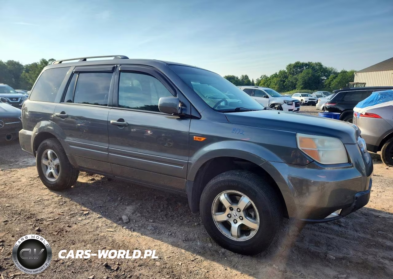 2007 Honda Pilot Exl VIN:2HKYF18597H534344 - 4