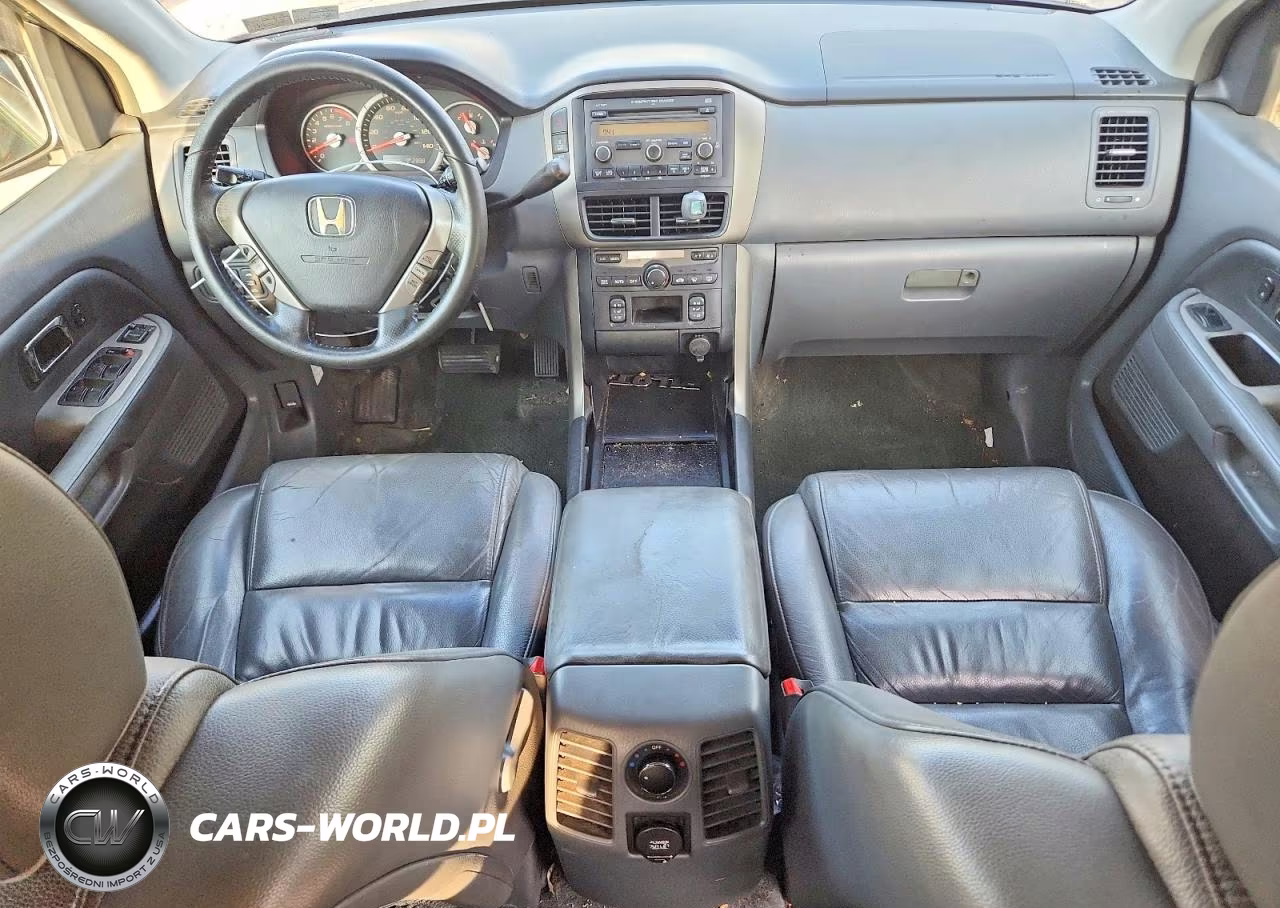 2007 Honda Pilot Exl VIN:2HKYF18597H534344 - 8