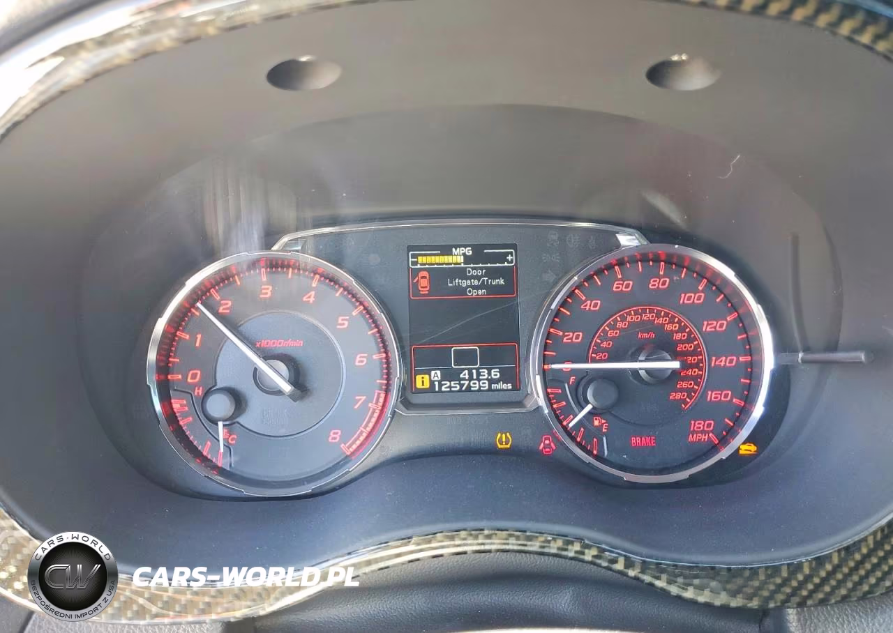 2015 Subaru Wrx Limited VIN:JF1VA1G64F9836777 - 9