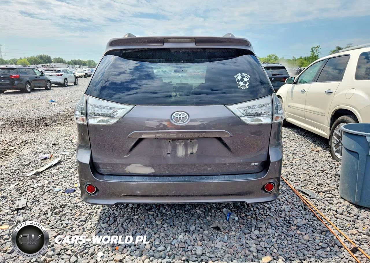 2013 Toyota Sienna Sport VIN:5TDXK3DC3DS360963 - 6