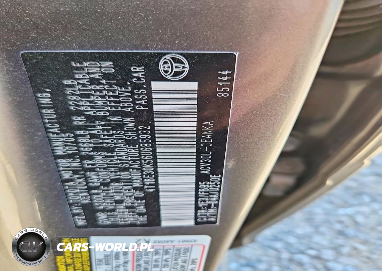 2006 Toyota Camry Le VIN:4T1BE30K56U685932 - 12