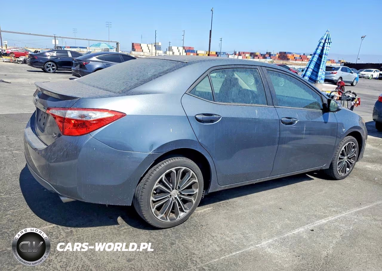 2014 Toyota Corolla S Plus VIN:5YFBURHE9EP047638 - 3