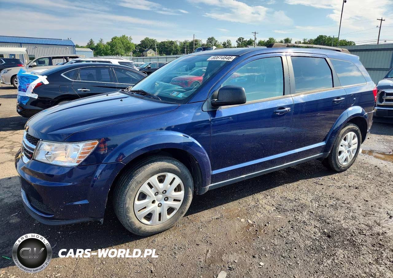 2017 Dodge Journey Se VIN:3C4PDCAB7HT677744 - 1