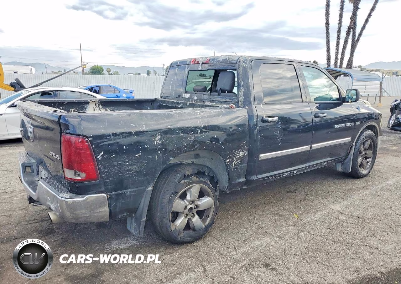2012 Dodge Ram 1500 Slt VIN:1C6RD7LT0CS241017 - 3