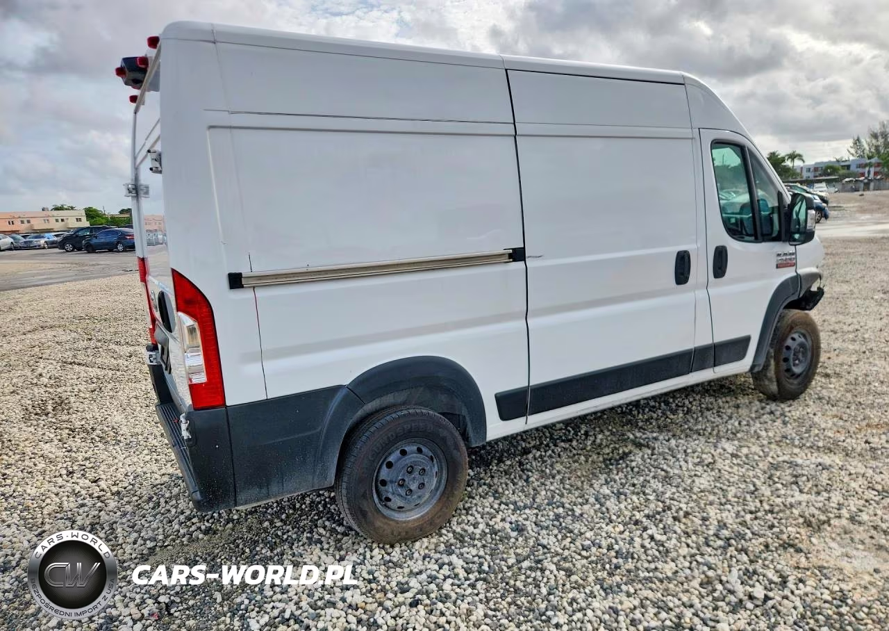 2022 Ram Promaster 2500 Delivery Van VIN:3C6LRVCG2NE135687 - 3