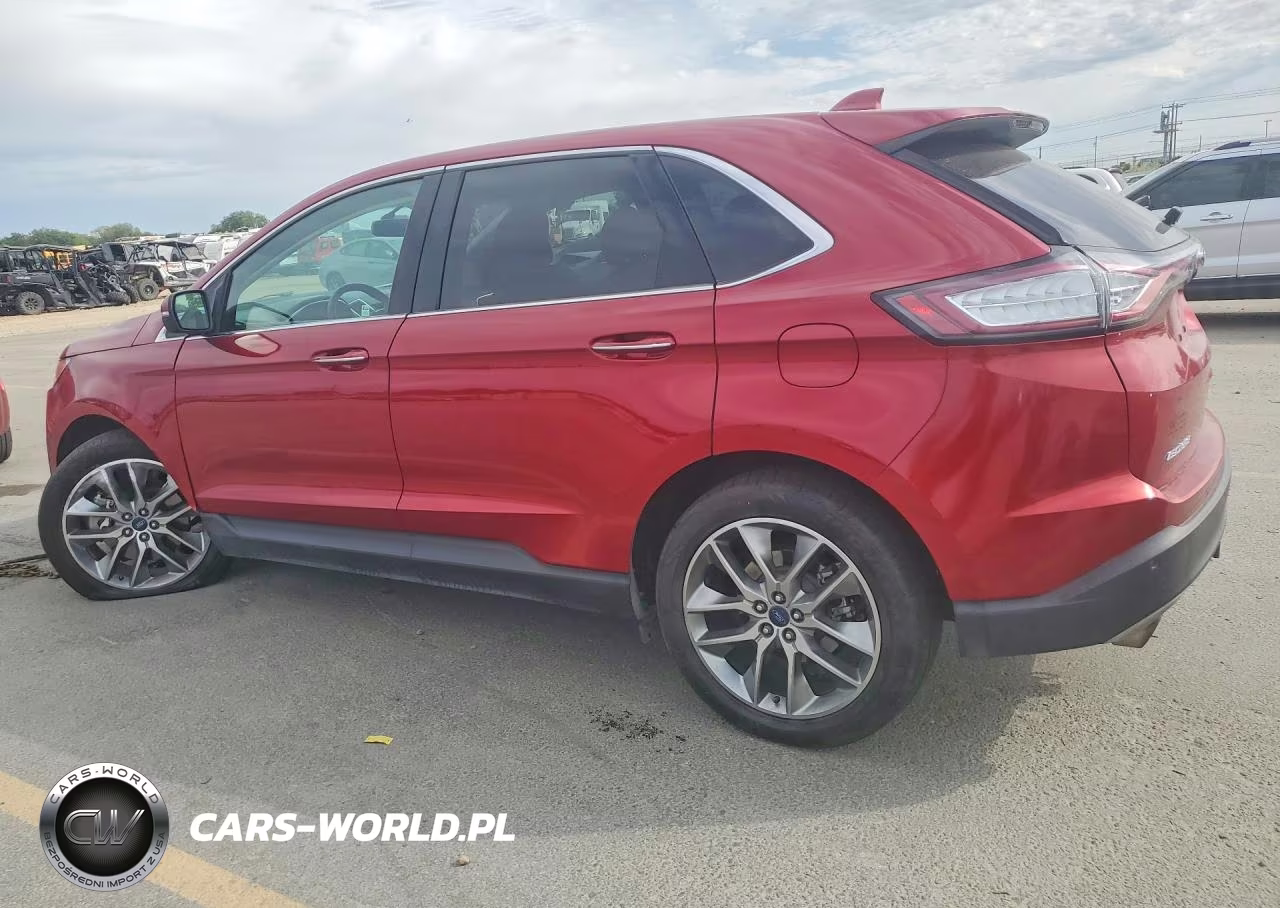 2015 Ford Edge Titanium VIN:2FMTK4K96FBB50174 - 2