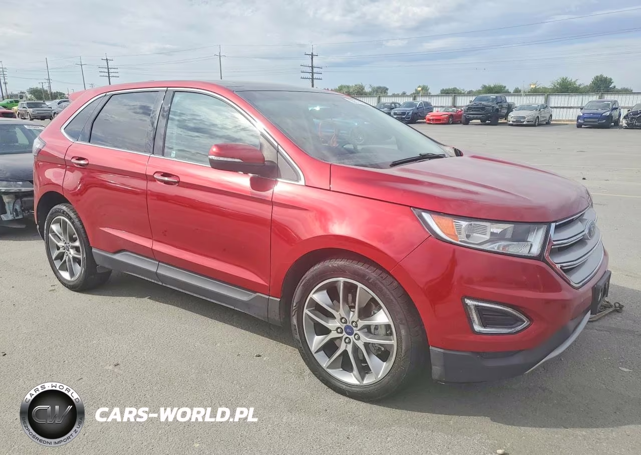 2015 Ford Edge Titanium VIN:2FMTK4K96FBB50174 - 4