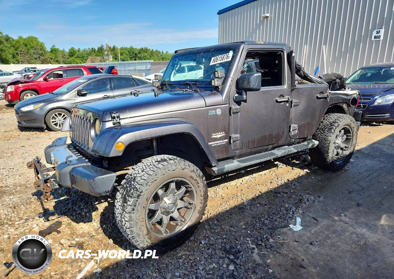 2014 Jeep Wrangler Unlimited Sahara VIN:1C4HJWEG2EL296556 - 1