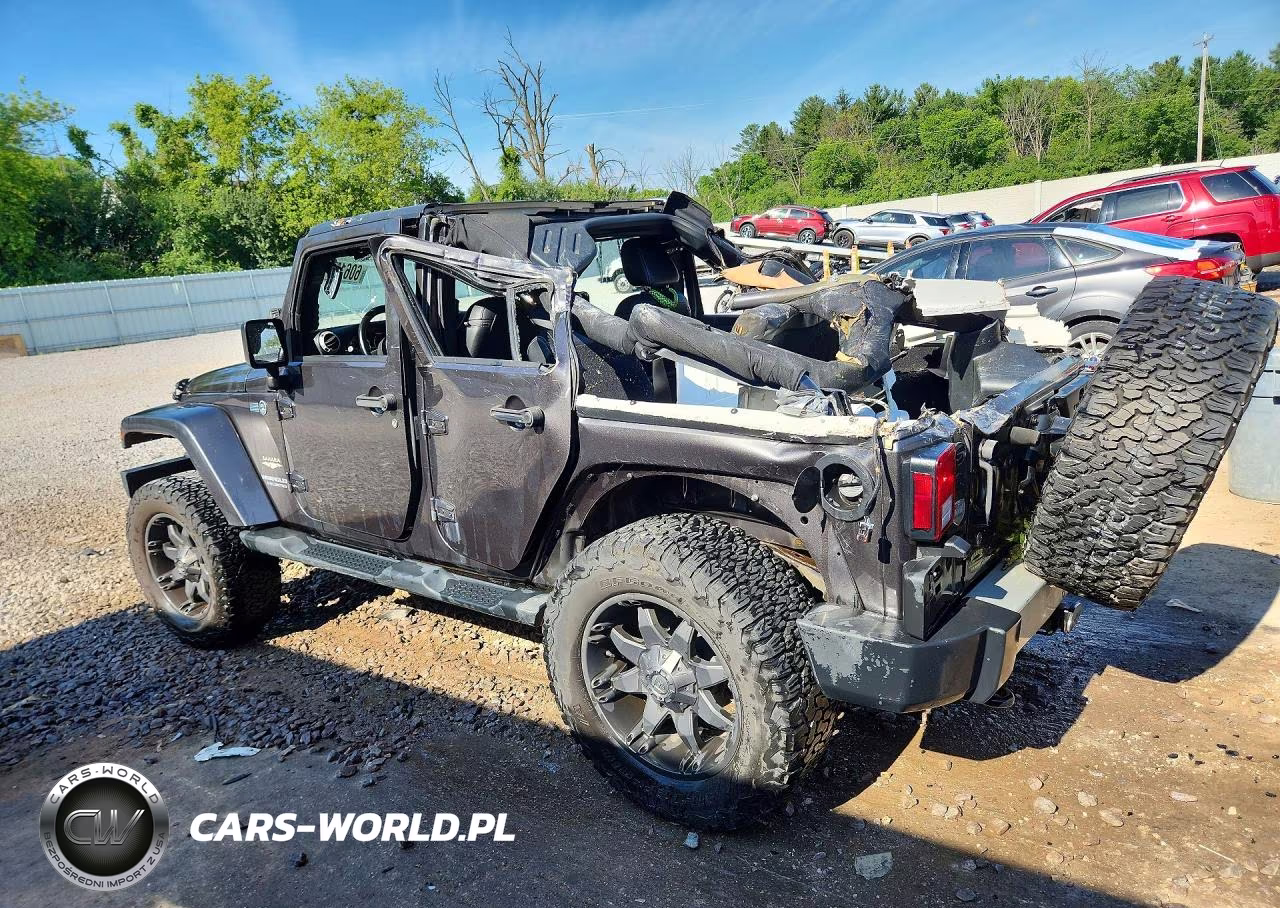 2014 Jeep Wrangler Unlimited Sahara VIN:1C4HJWEG2EL296556 - 2