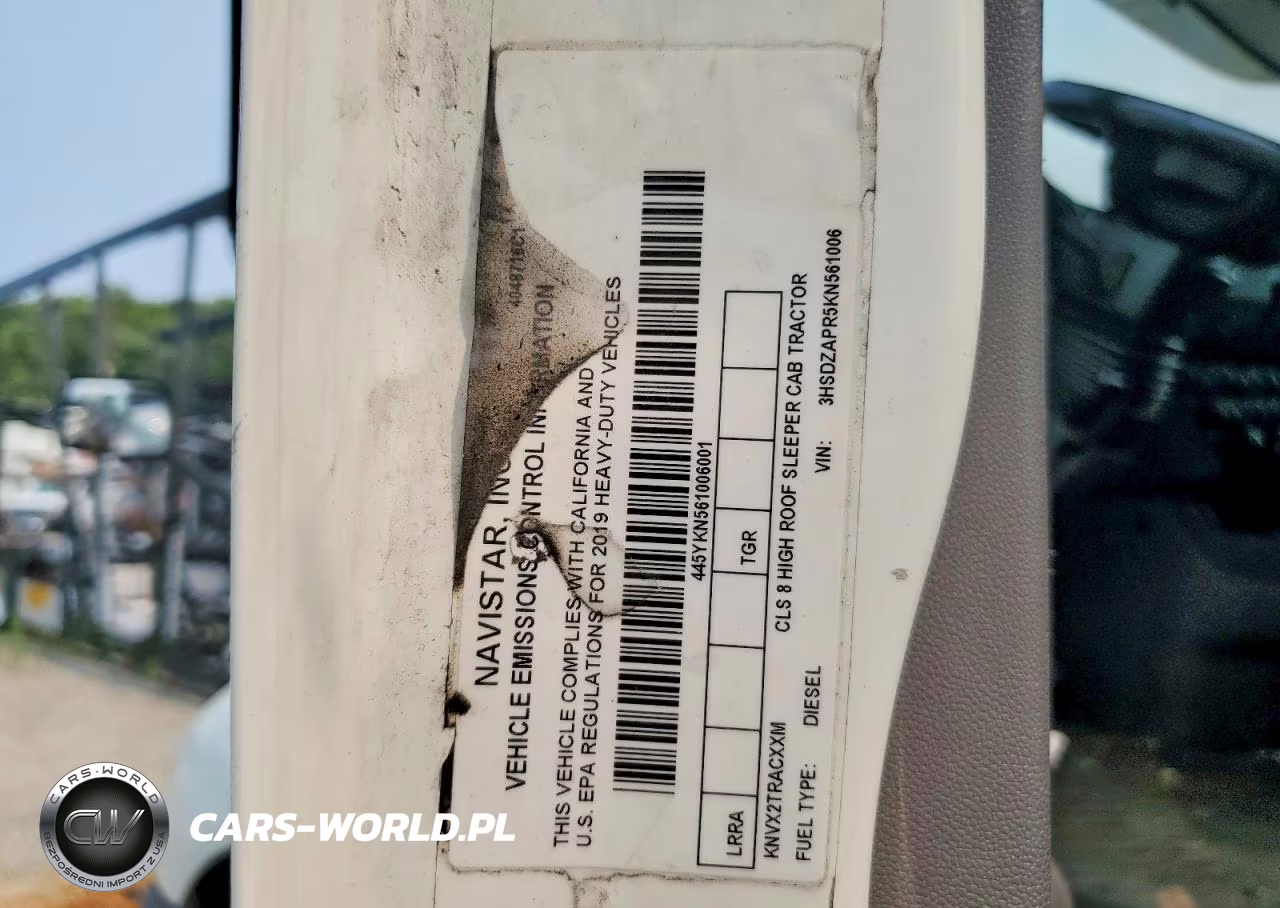 2019 International Lt625 Semi Truck VIN:3HSDZAPR5KN561006 - 12