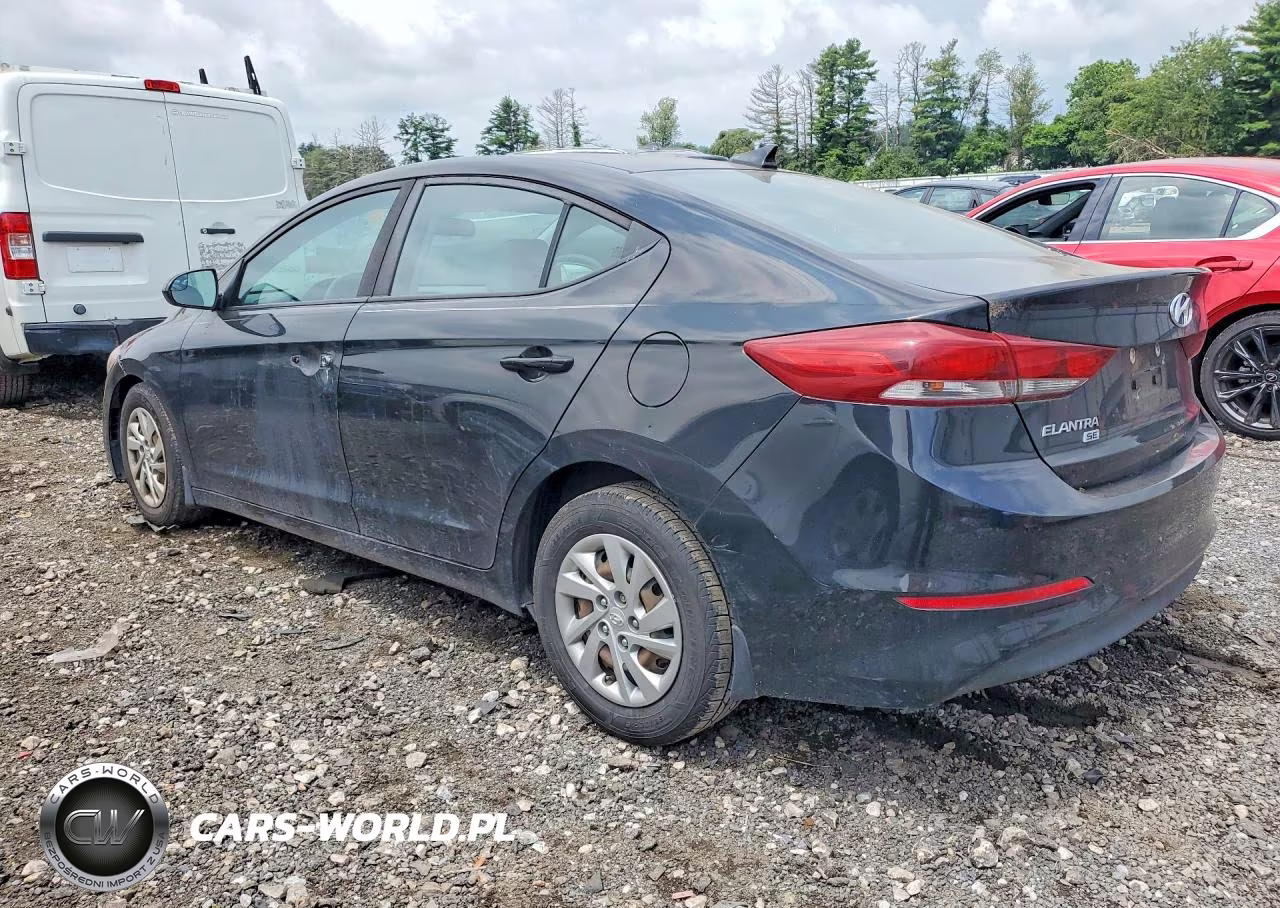 2017 Hyundai Elantra Se VIN:KMHD74LF3HU433011 - 2