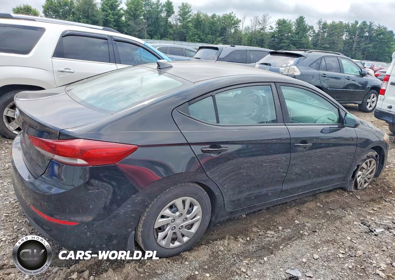 2017 Hyundai Elantra Se VIN:KMHD74LF3HU433011 - 3