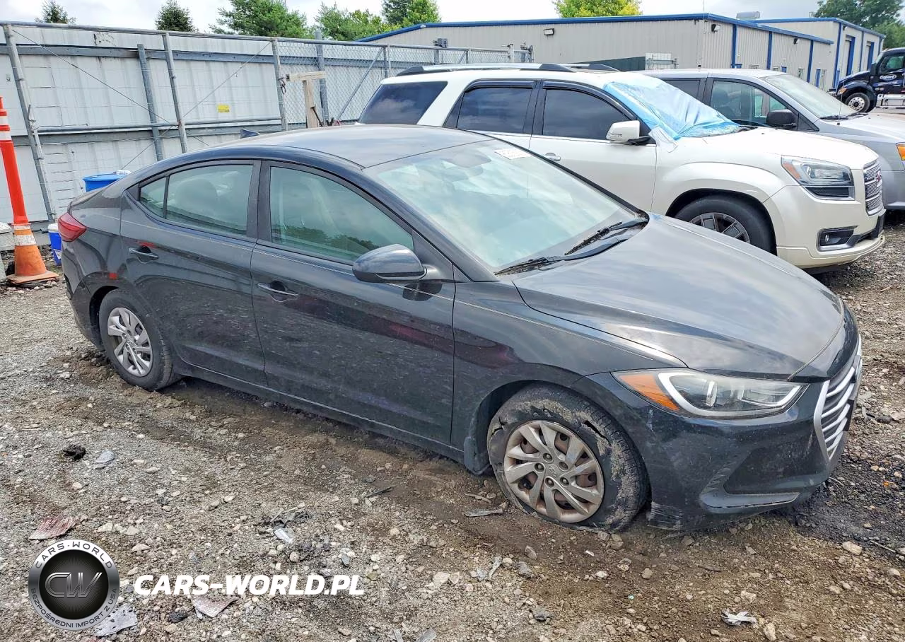 2017 Hyundai Elantra Se VIN:KMHD74LF3HU433011 - 4