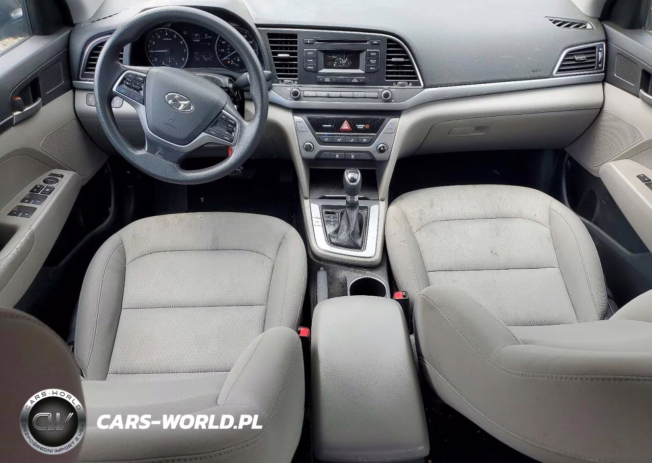 2017 Hyundai Elantra Se VIN:KMHD74LF3HU433011 - 8