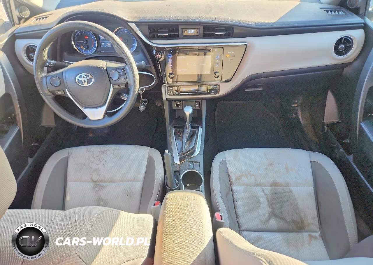 2017 Toyota Corolla Le VIN:5YFBURHE3HP635393 - 8