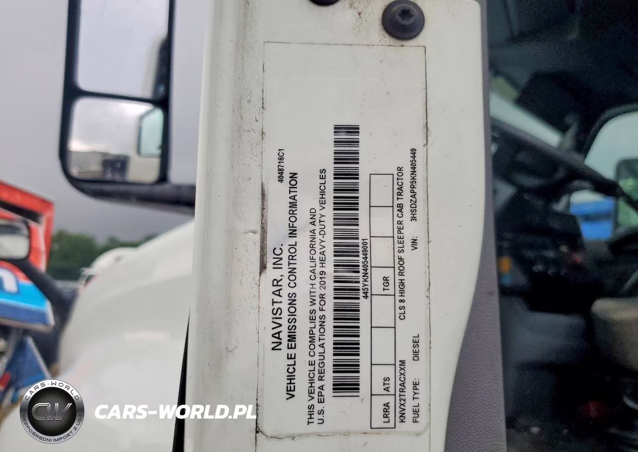 2019 International Lt625 Semi Truck VIN:3HSDZAPR5KN405449 - 12
