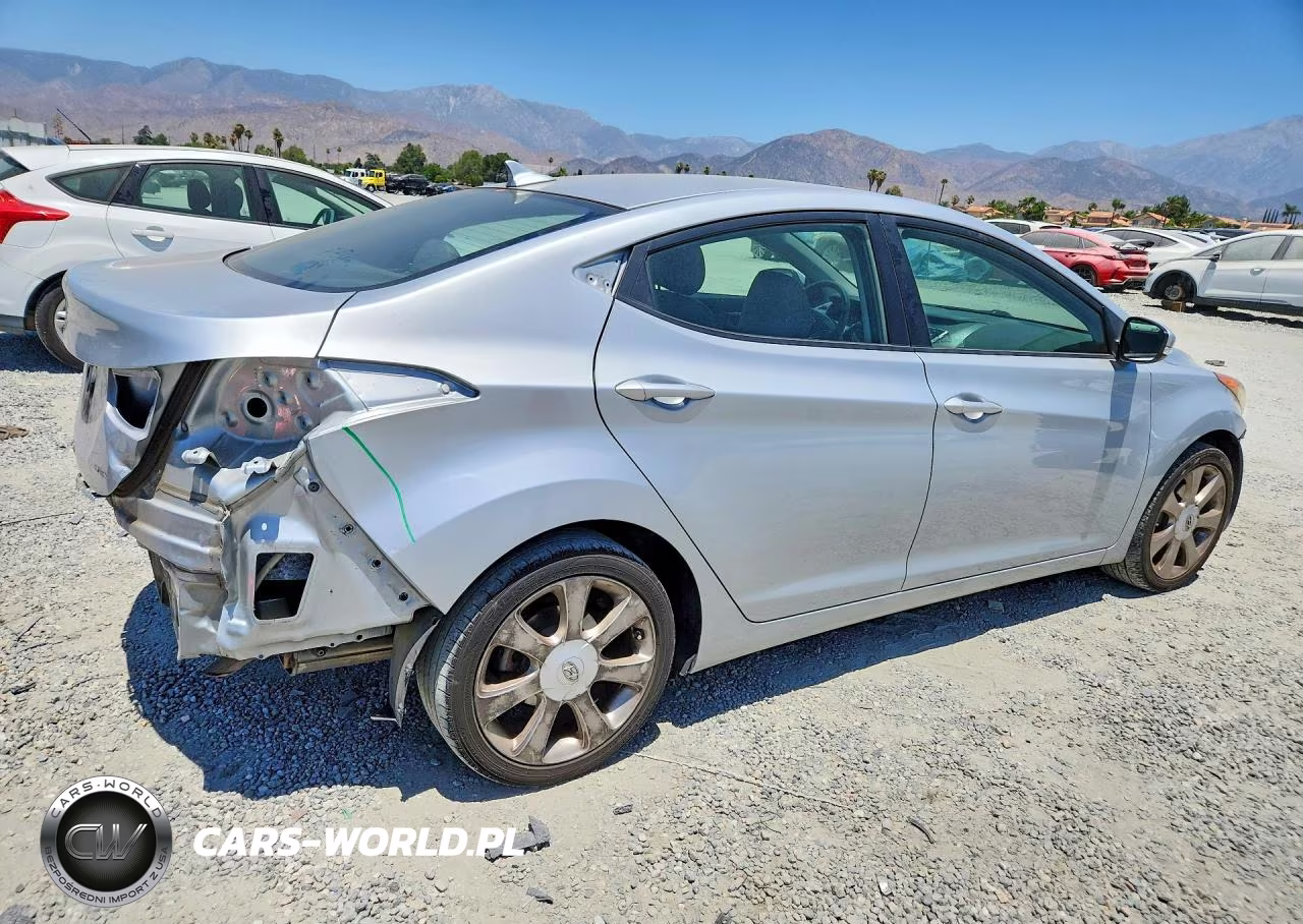 2011 Hyundai Elantra Limited VIN:5NPDH4AE4BH019278 - 3