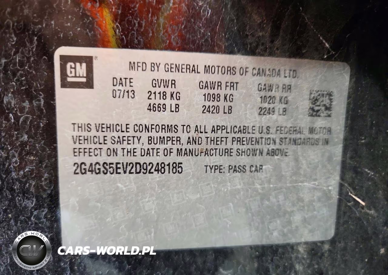 2013 Buick Regal Premium VIN:2G4GS5EV2D9248185 - 13