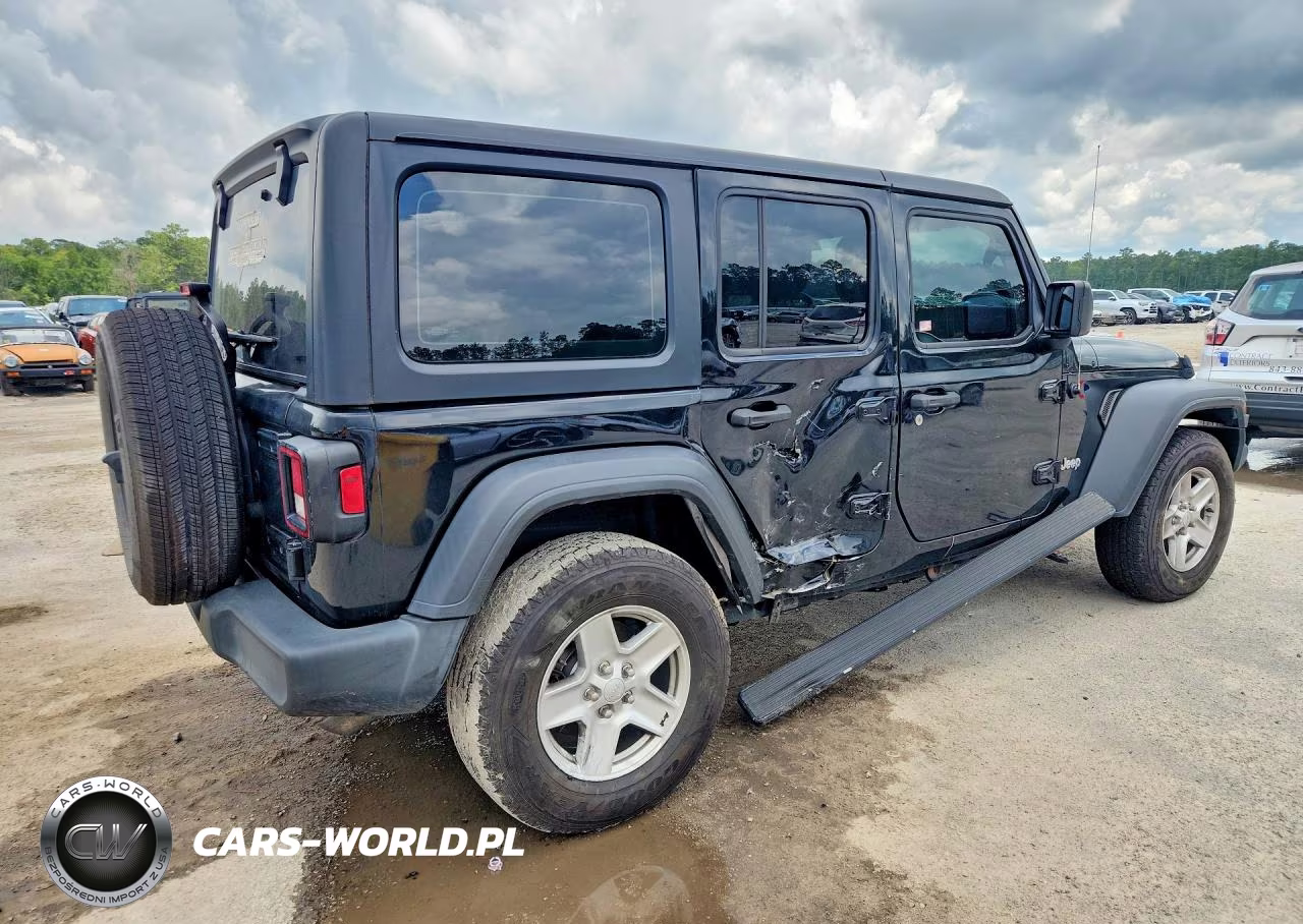2018 Jeep Wrangler Unlimited Sport VIN:1C4HJXDGXJW145593 - 3