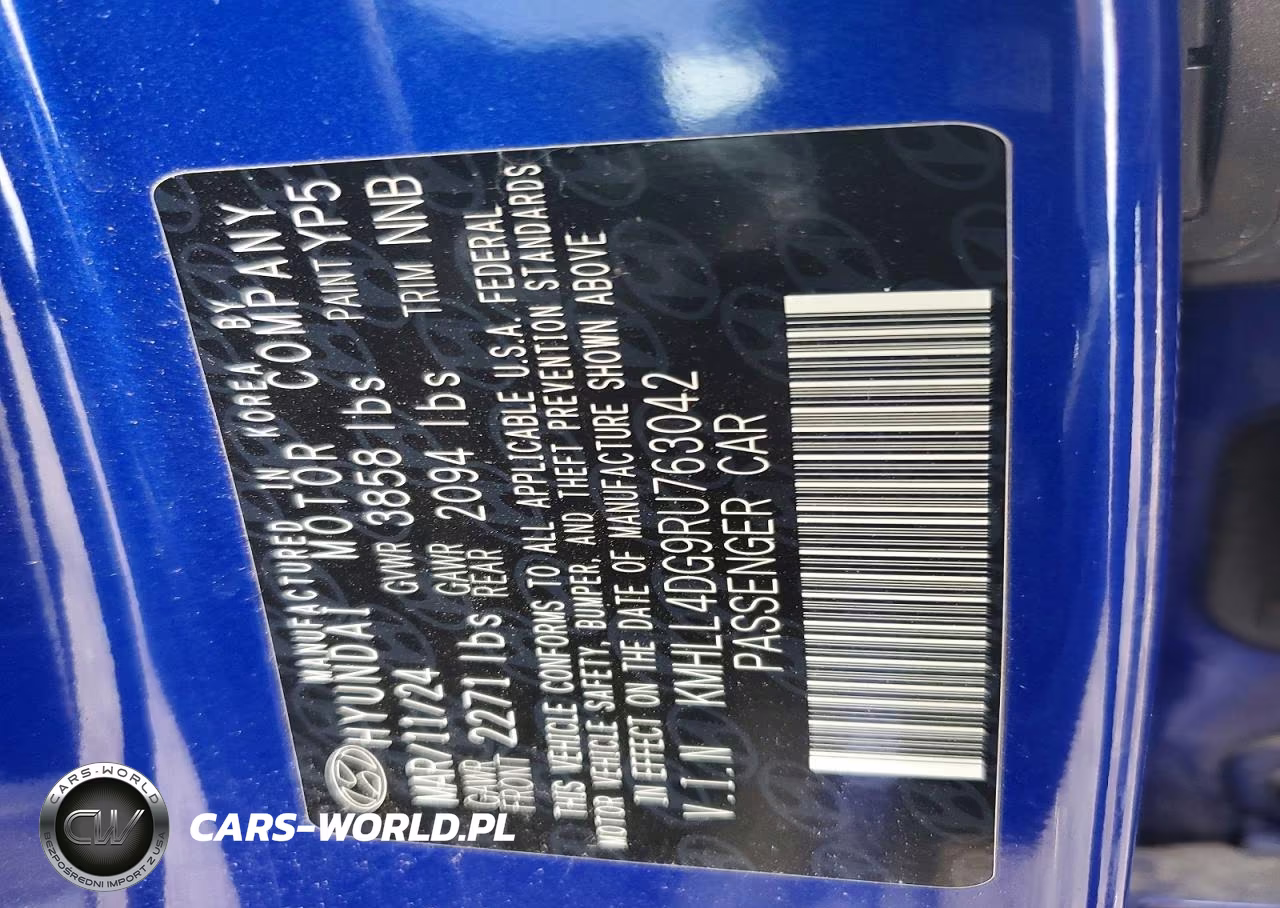 2024 Hyundai Elantra Se VIN:KMHLL4DG9RU763042 - 12