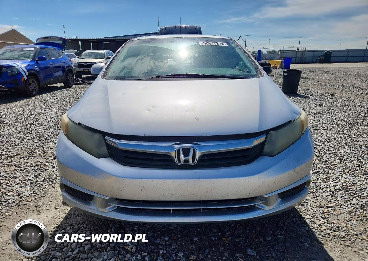 2012 Honda Civic Ex VIN:2HGFB2F86CH328456 - 5