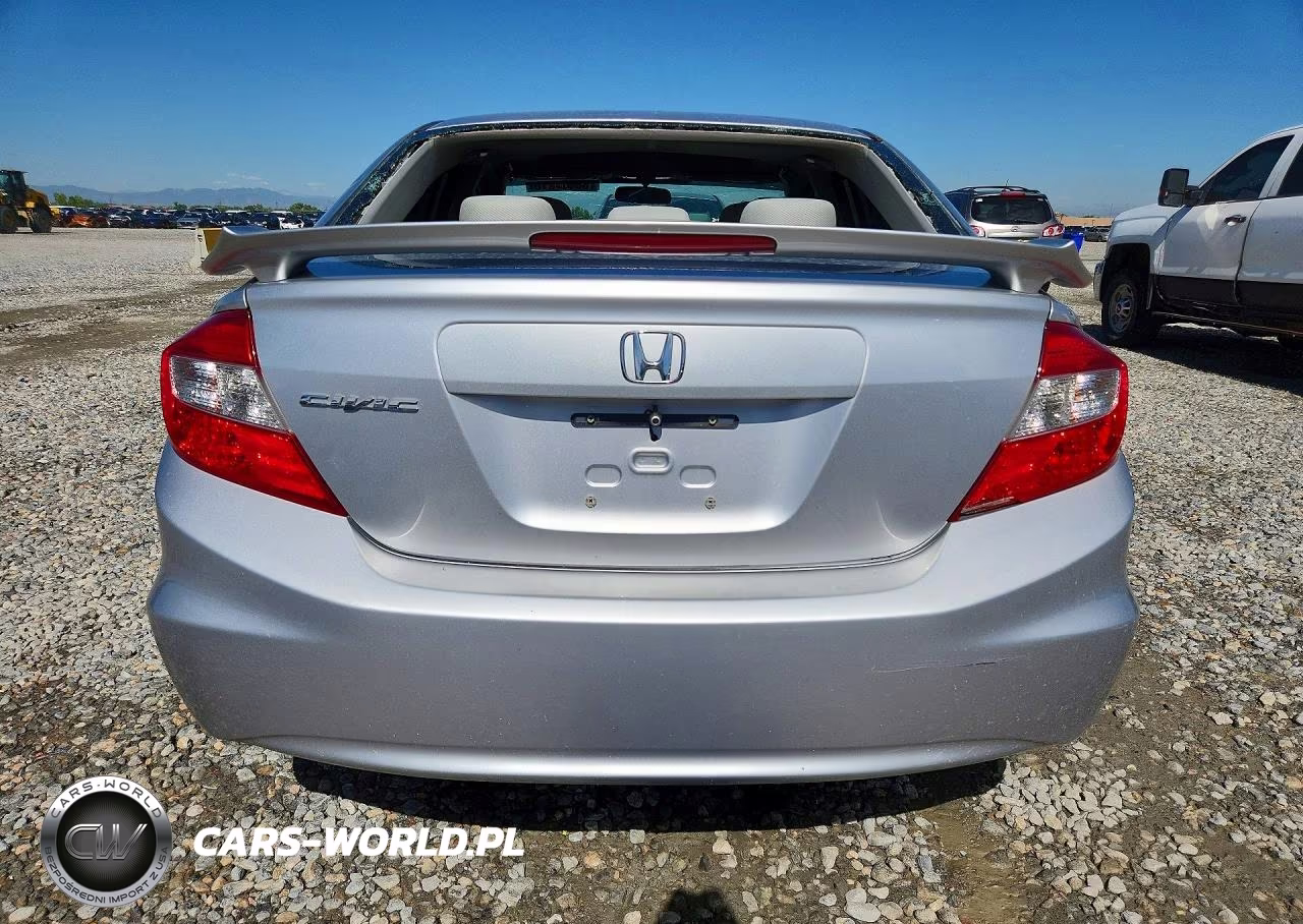 2012 Honda Civic Ex VIN:2HGFB2F86CH328456 - 6