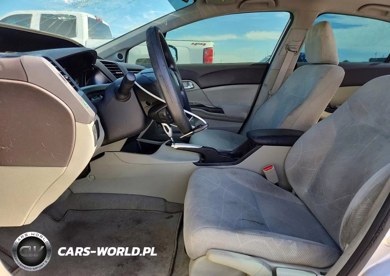 2012 Honda Civic Ex VIN:2HGFB2F86CH328456 - 7