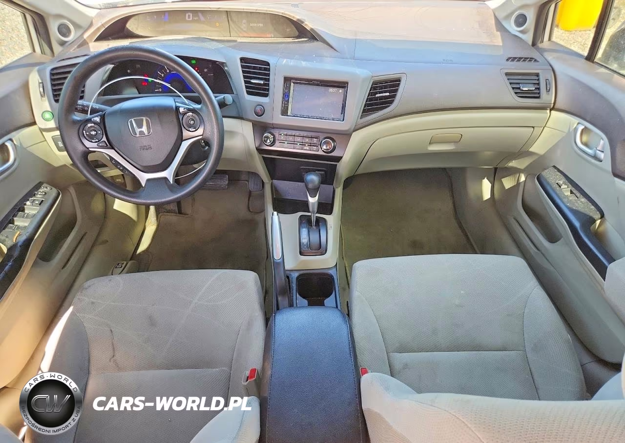 2012 Honda Civic Ex VIN:2HGFB2F86CH328456 - 8