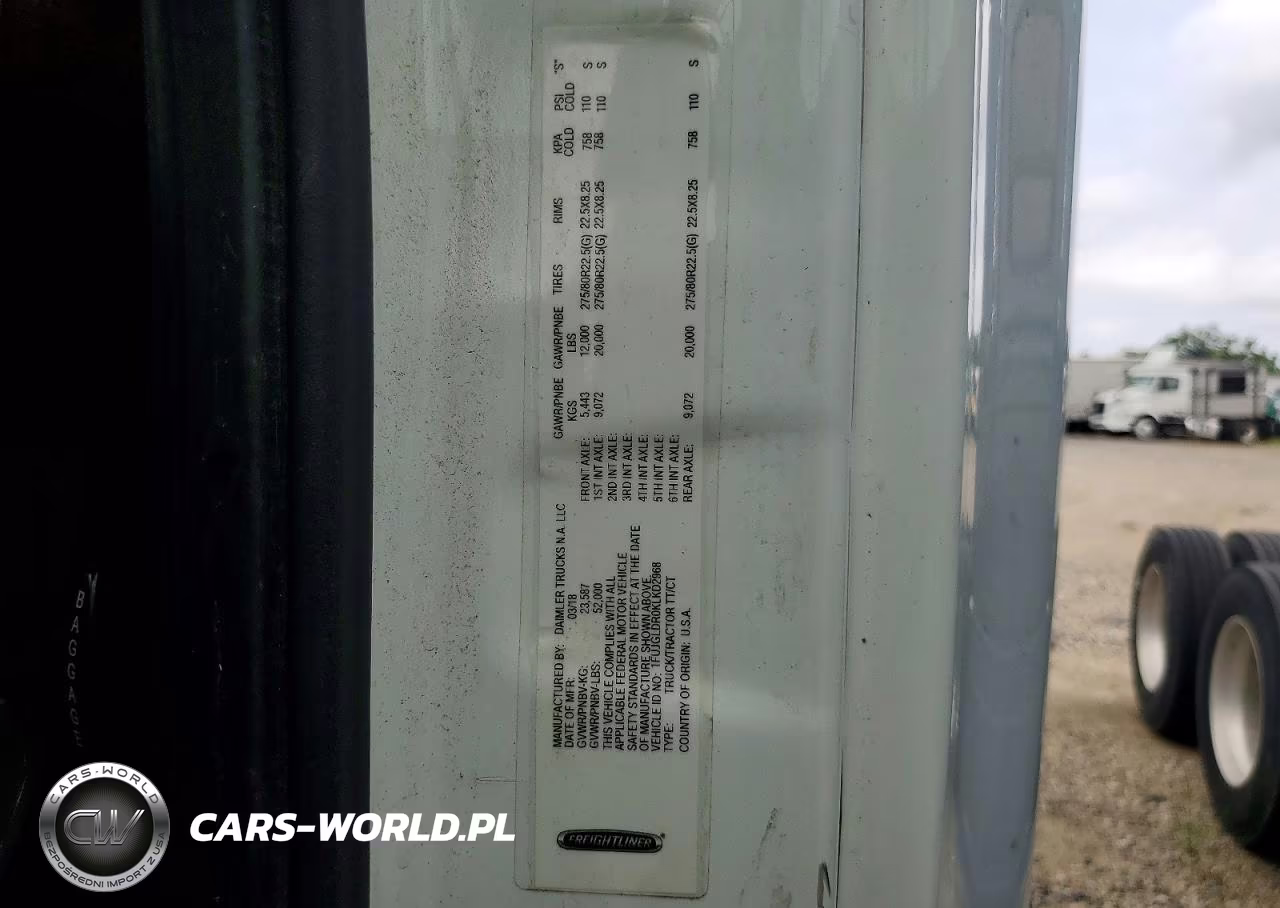 2017 Freightliner Cascadia Trucks VIN:1FUJGLDR0KLKD2968 - 13
