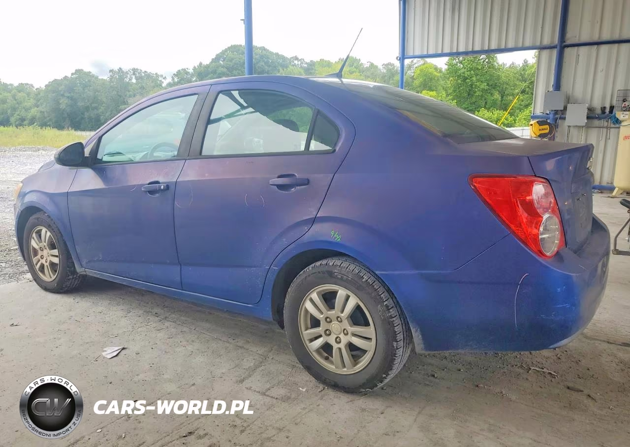 2012 Chevrolet Sonic Ls VIN:1G1JA5SHXC4206501 - 2