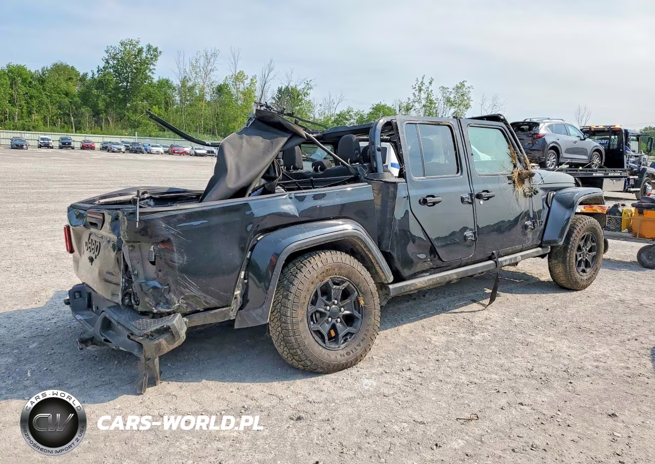 2022 Jeep Gladiator Sport VIN:1C6HJTAG7NL128701 - 3