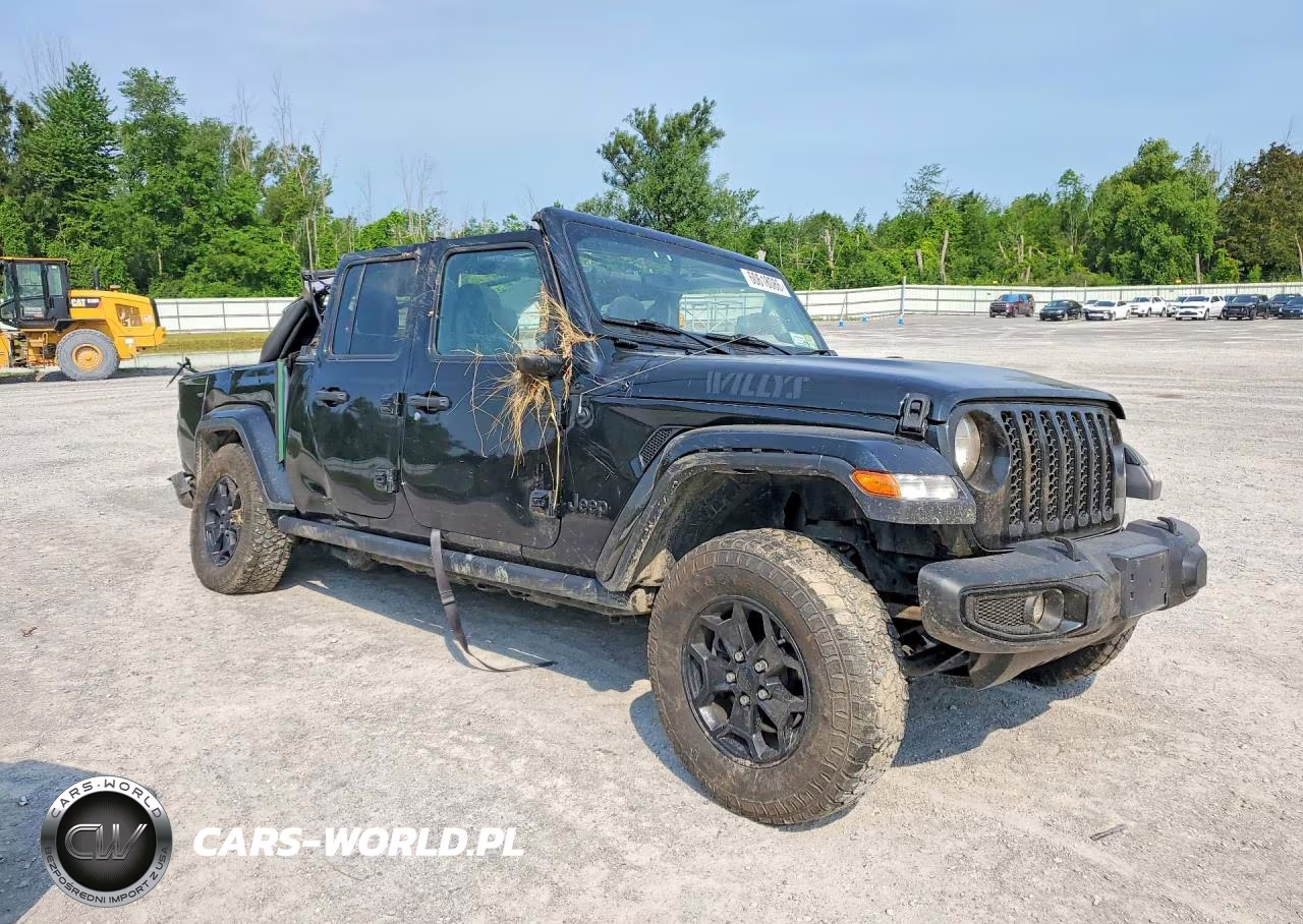 2022 Jeep Gladiator Sport VIN:1C6HJTAG7NL128701 - 4