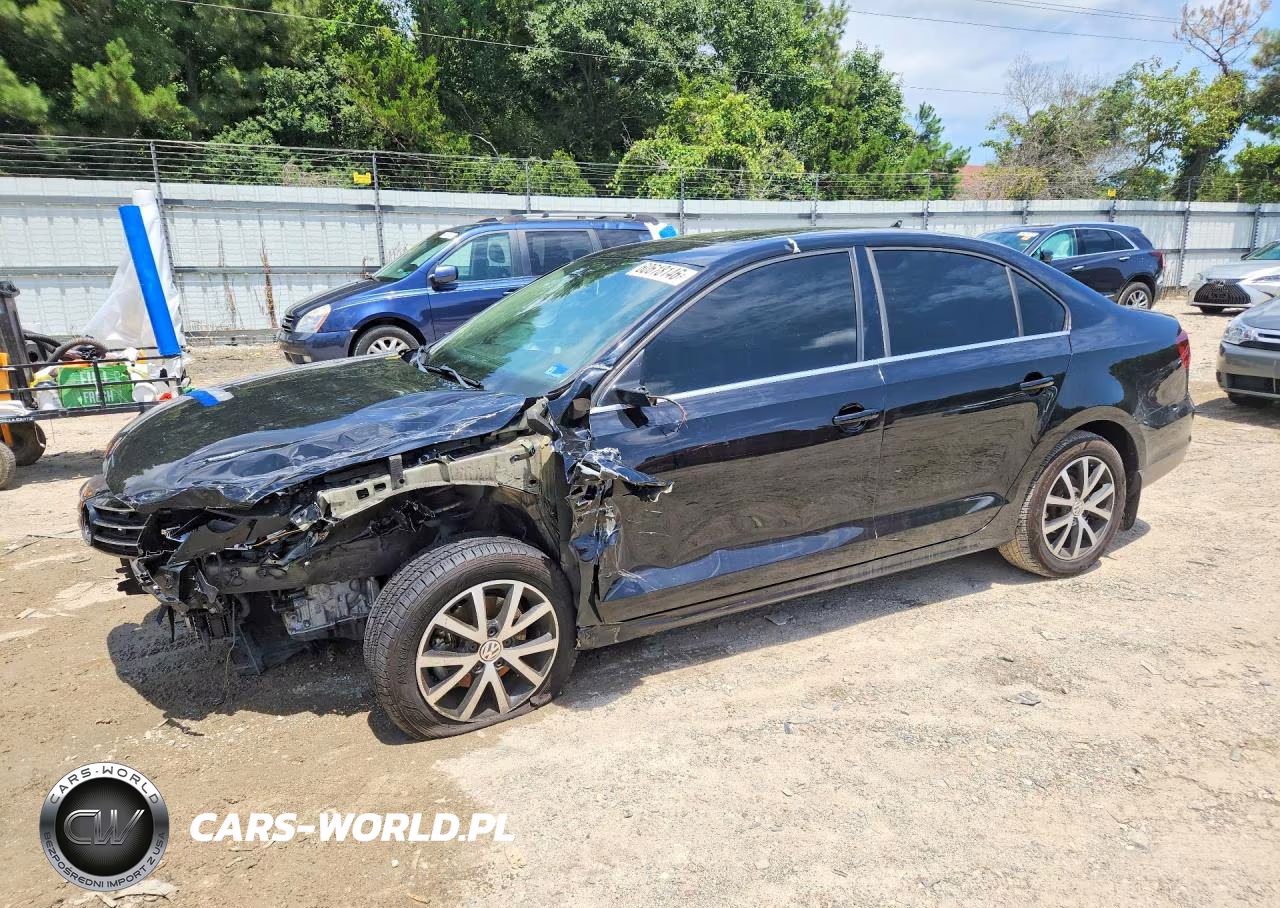 2017 Volkswagen Jetta Se VIN:3VWDB7AJ7HM308459 - 1