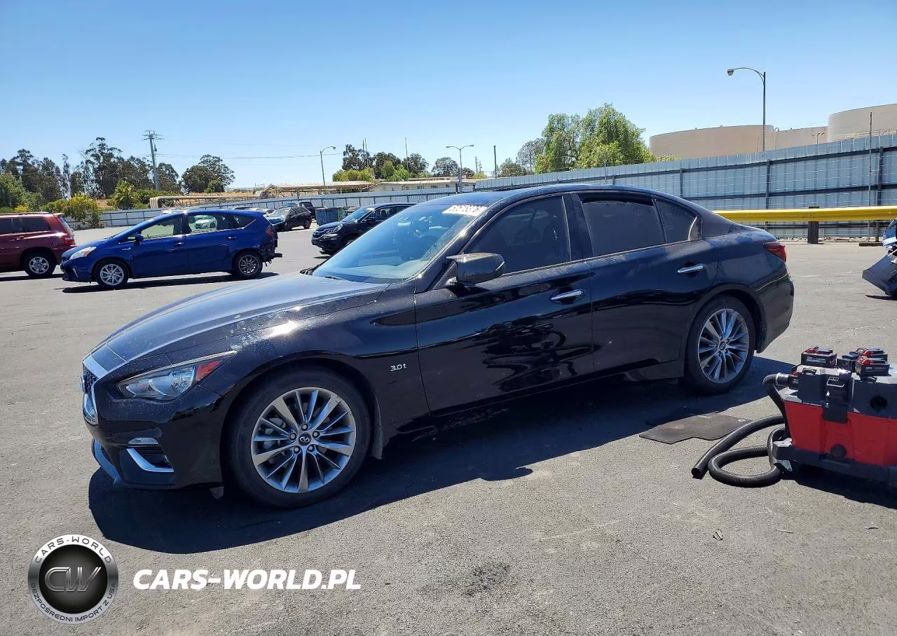 2018 Infiniti Q50 3.0T Luxe VIN:JN1EV7AP9JM590546 - 1