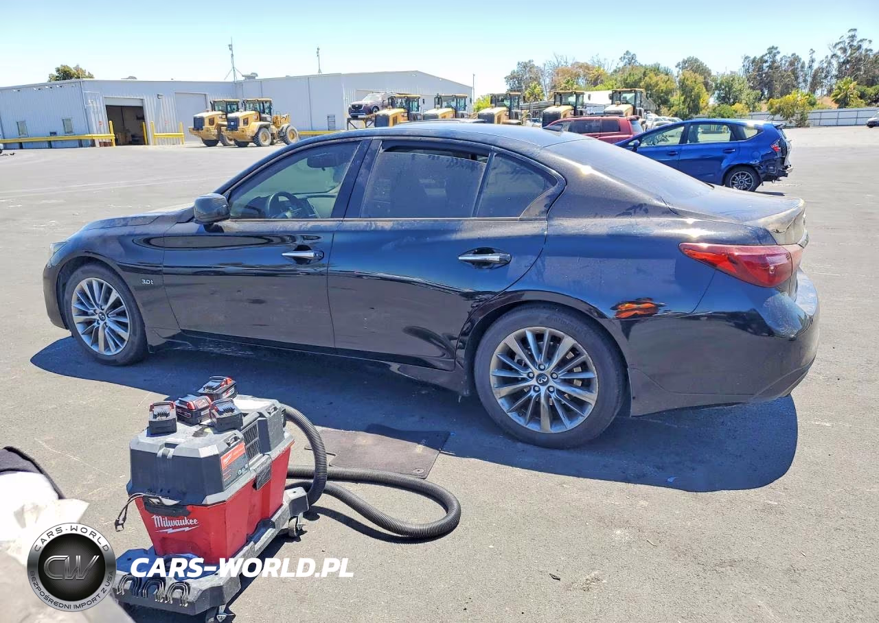 2018 Infiniti Q50 3.0T Luxe VIN:JN1EV7AP9JM590546 - 2