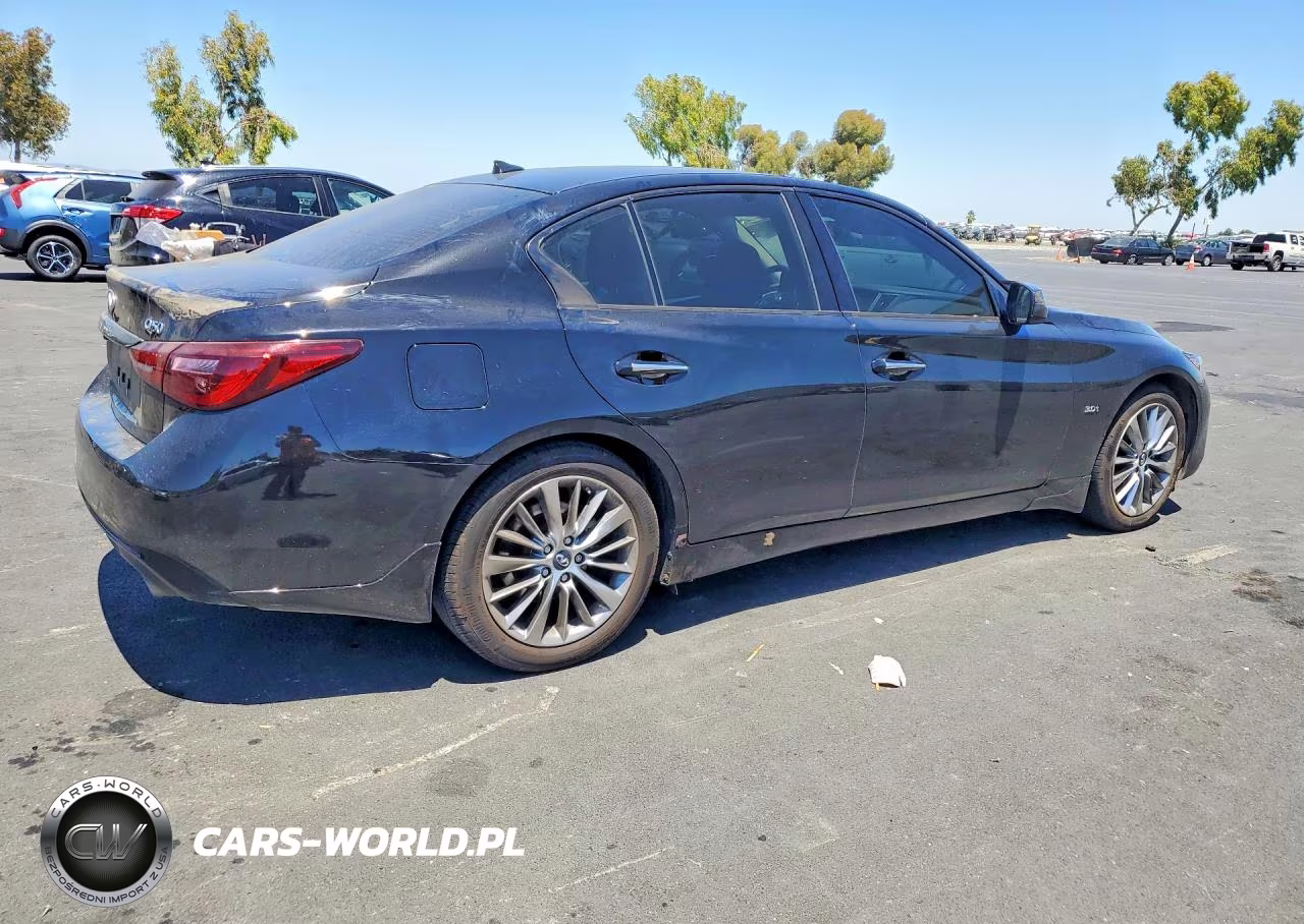 2018 Infiniti Q50 3.0T Luxe VIN:JN1EV7AP9JM590546 - 3