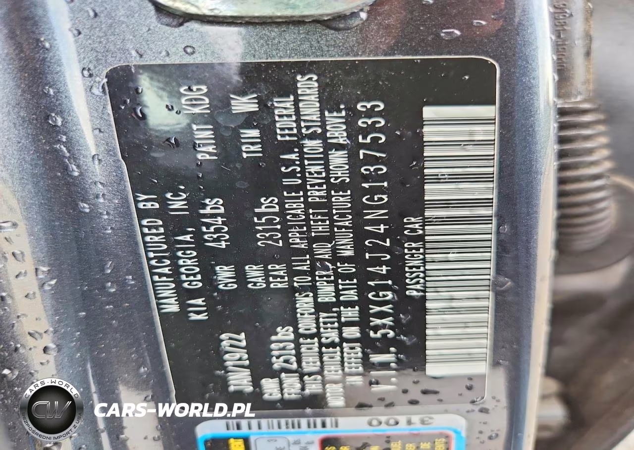 2022 Kia K5 Lxs VIN:5XXG14J24NG137533 - 12