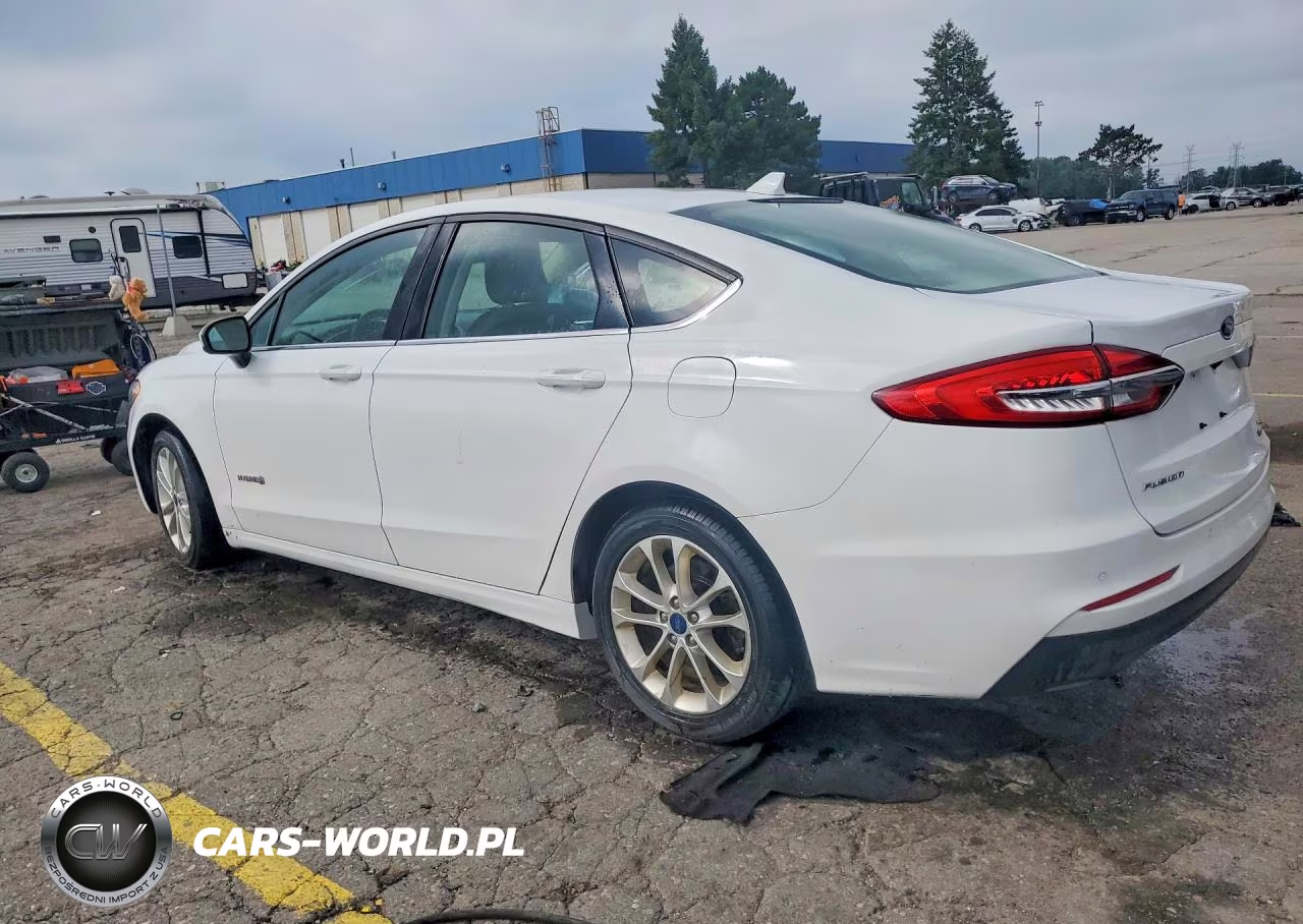 2019 Ford Fusion Se VIN:3FA6P0LU2KR188047 - 2
